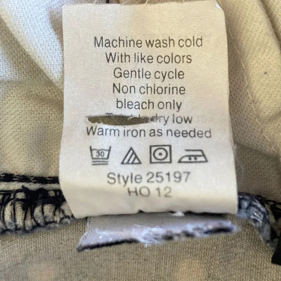 J.Crew Sz 32 Toothpick Skinny Ankle Pants in Navy With White Dots Size - Picture 6 of 7